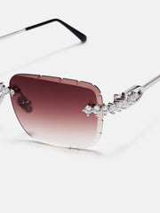 Classic Round Cut Moissanite Sunglasses