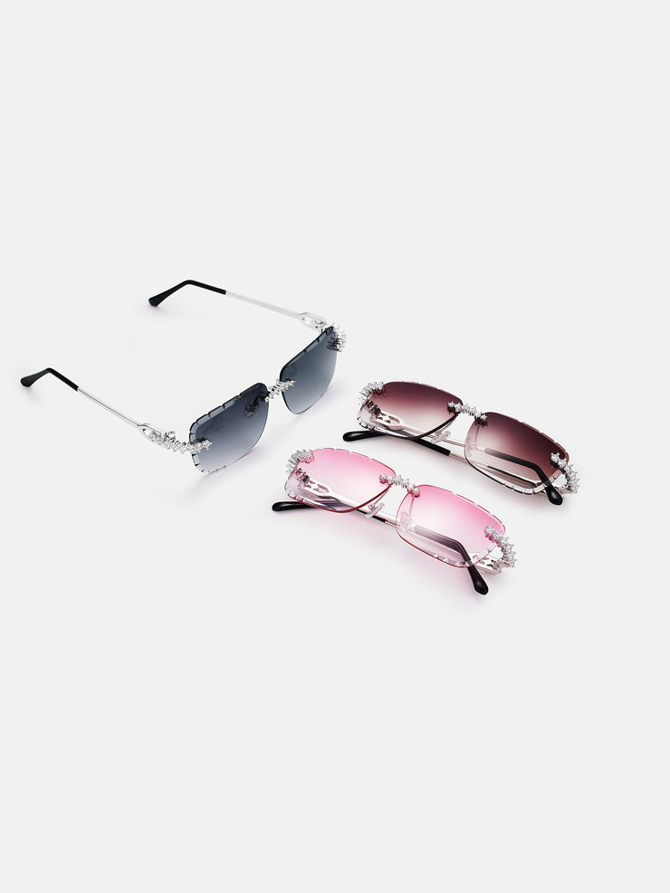 Classic Round Cut Moissanite Sunglasses