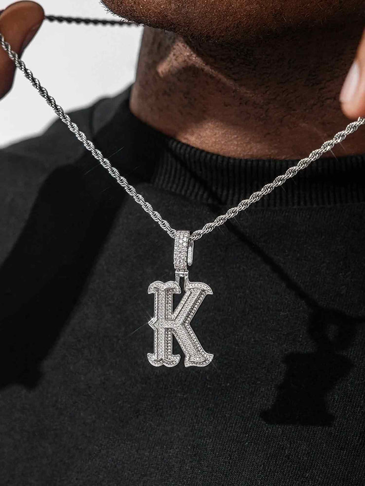 Custom Made K Moissanite Pendant