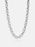 12MM Plain Infinity Chain With Moissanite Clasp