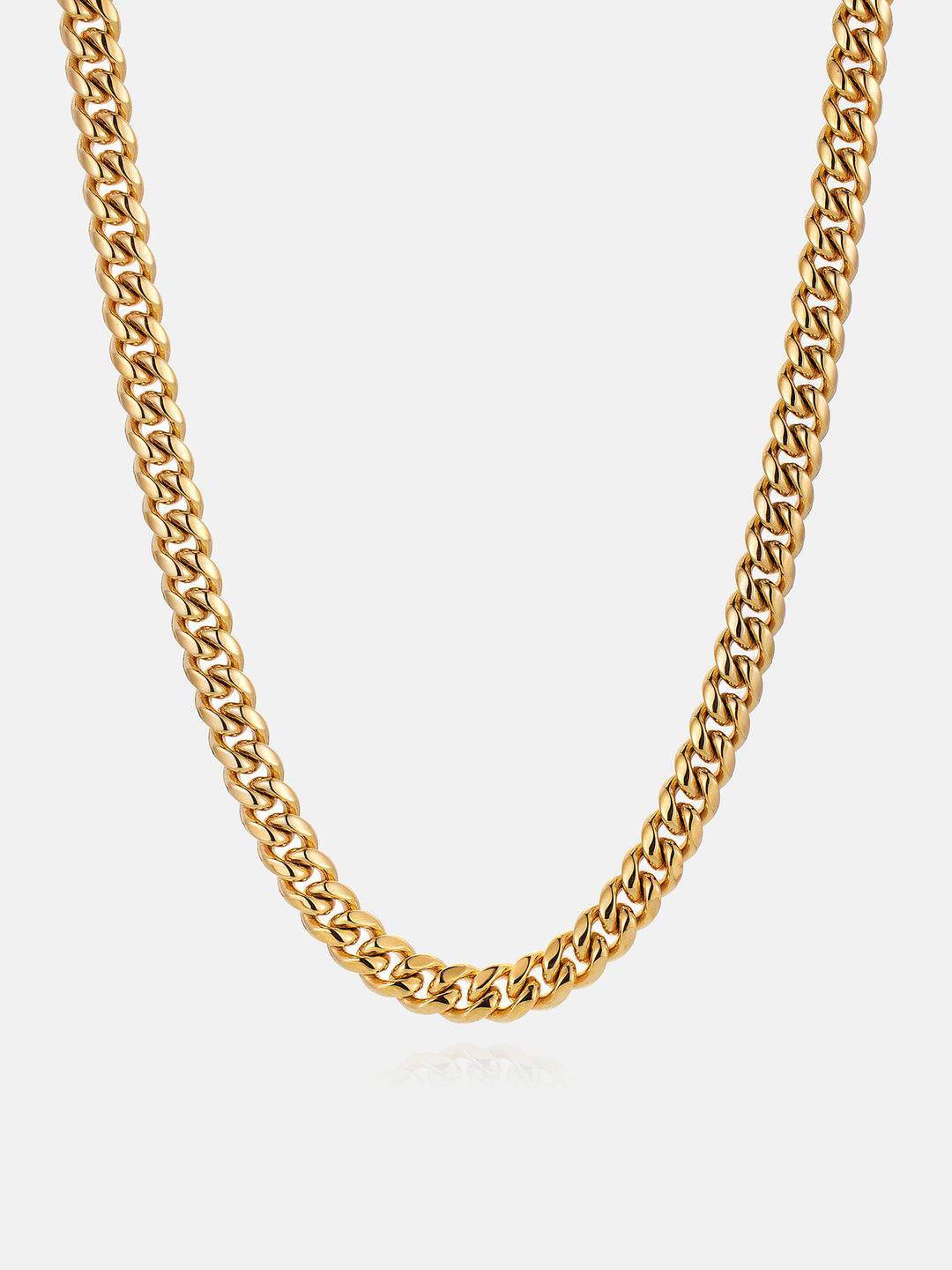 8mm Miami Cuban Link with Moissanite Clasp