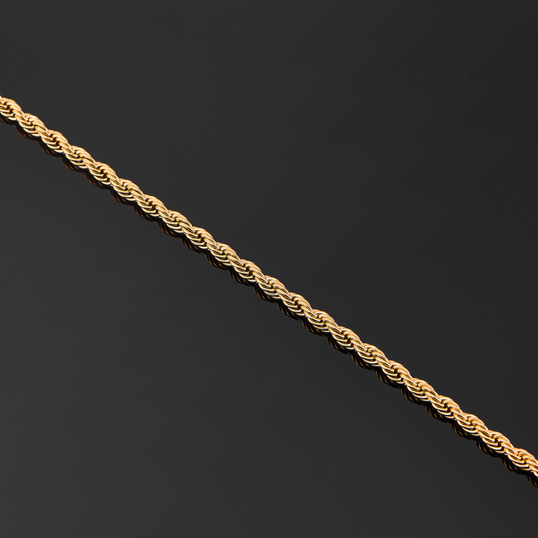 925 Sterling Silver 2.3mm Rope Chain