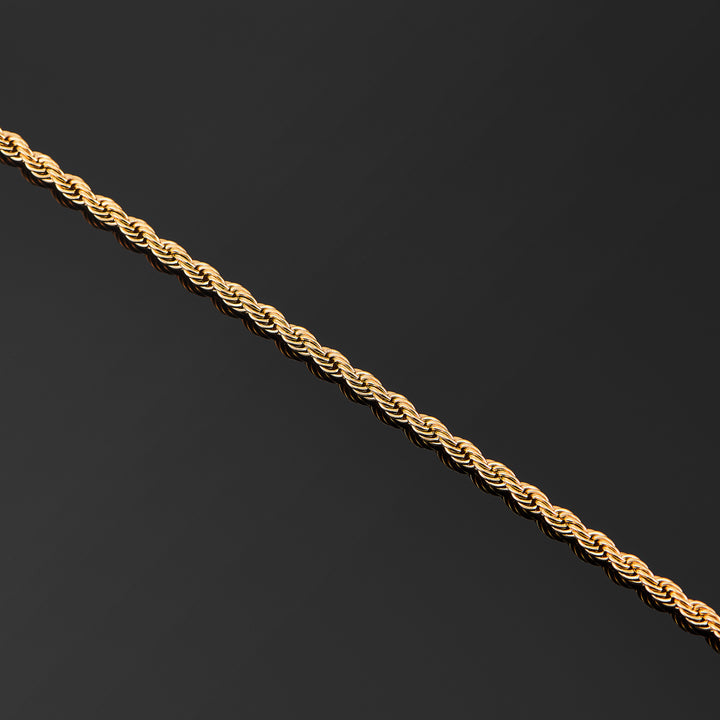 925 Sterling Silver 2.3mm Rope Chain