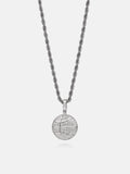 925 Sterling Silver Moissanite Basketball Pendant 1.2ct