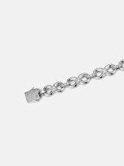 12MM Miami Infinity Bracelet With Moissanite Clasp