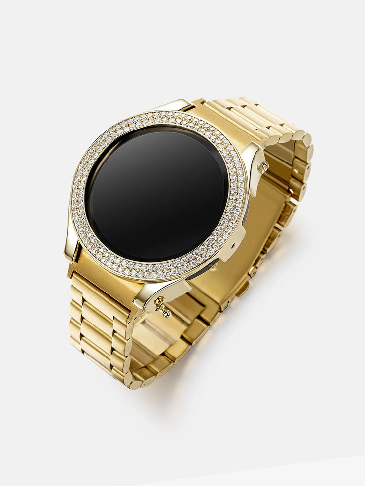 Moissanite Bezel Case Cover For Galaxy Watch