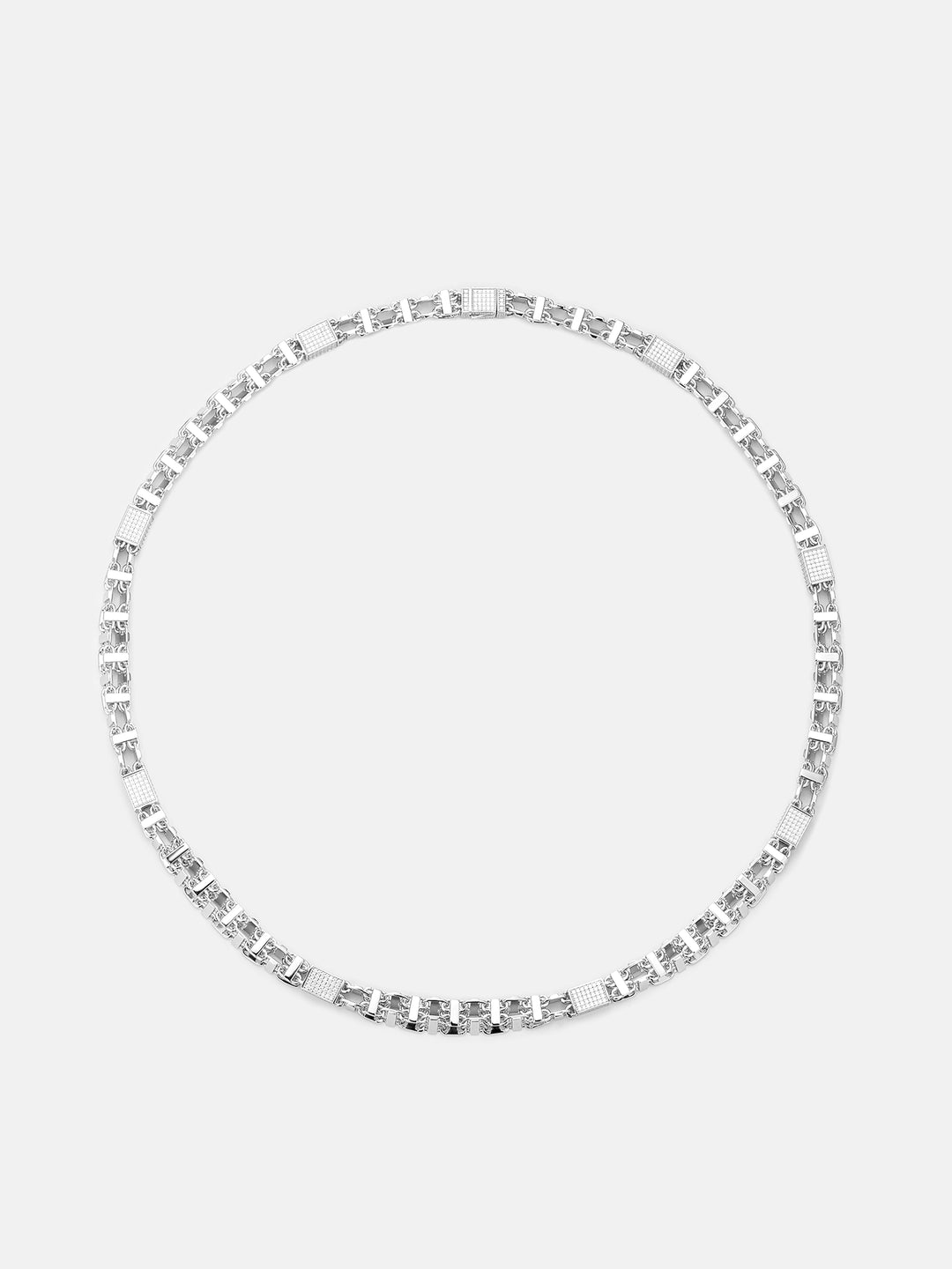 Made to Order 9mm Moissanite Italian Cage Style Chain
