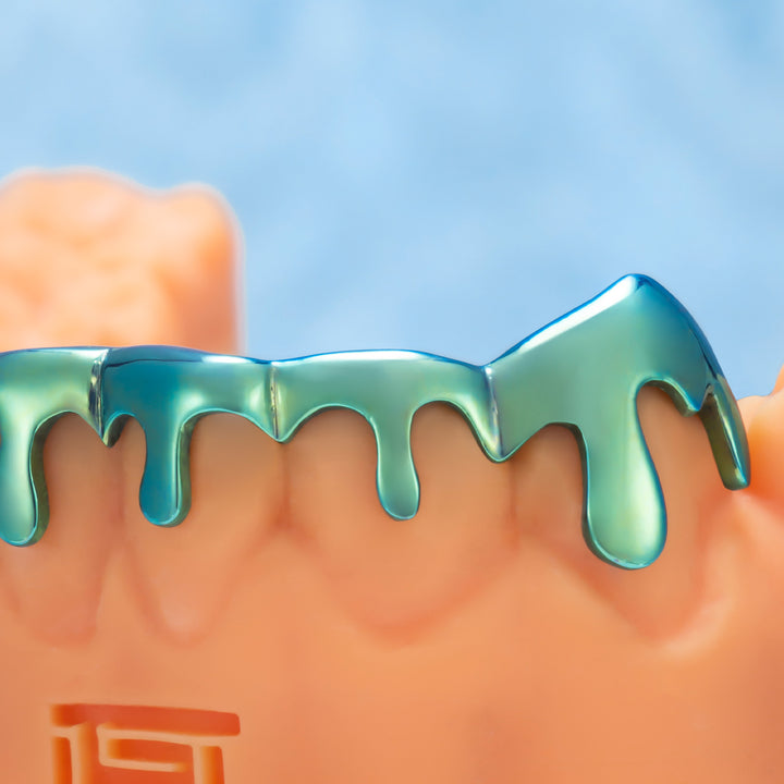 Acid Drip Neon Green Slime Grillz