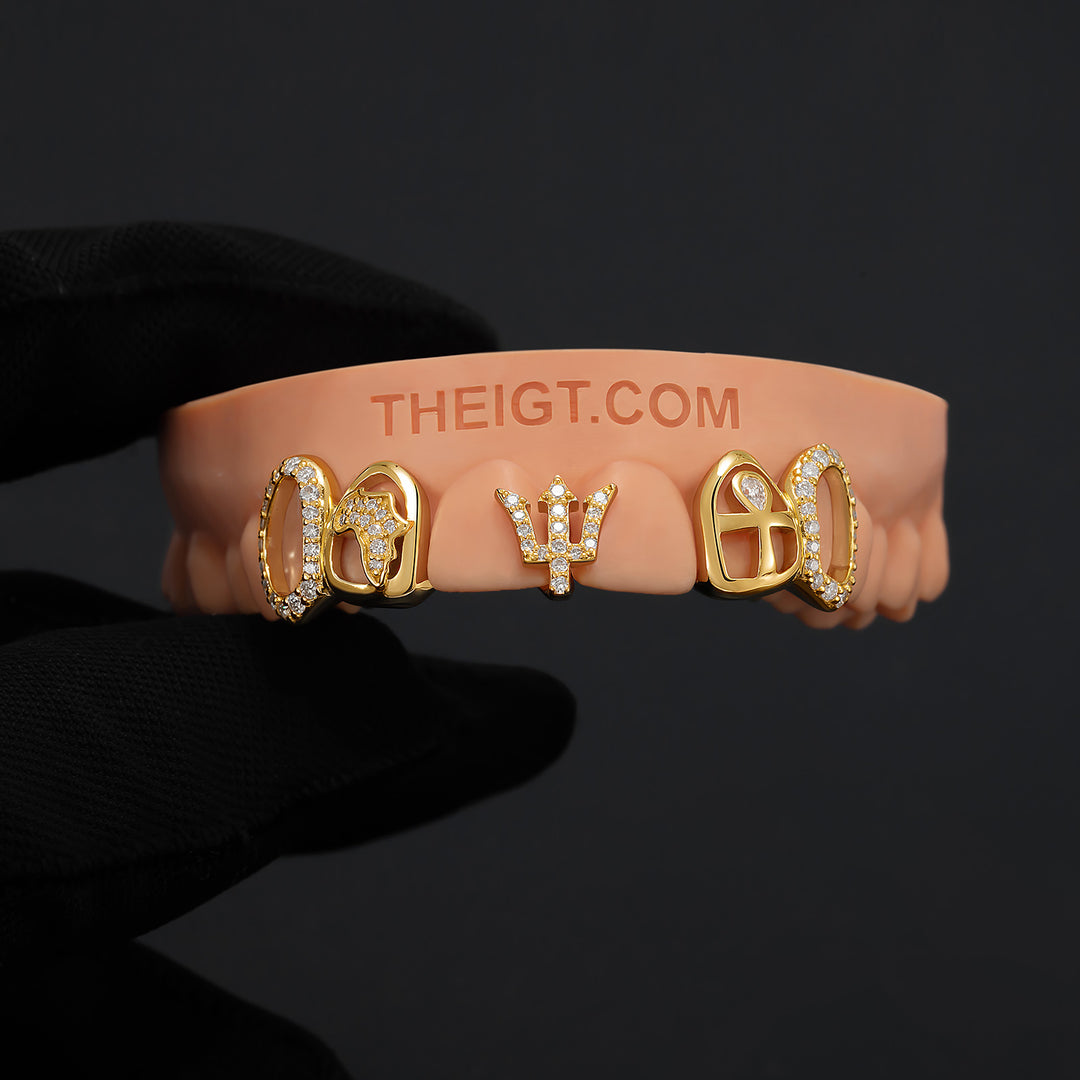 Ankh & Trident Empire Grillz