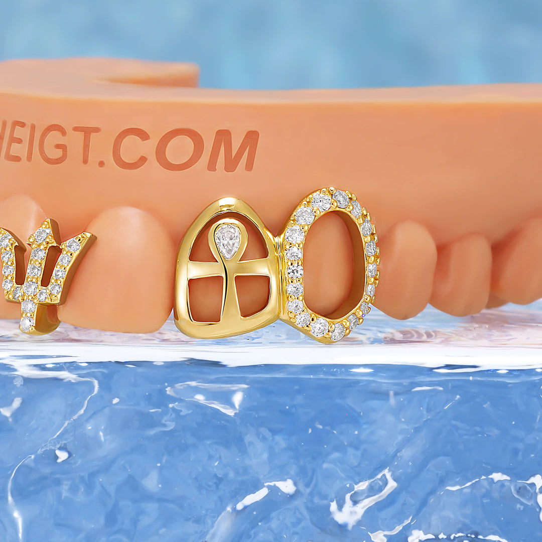 Ankh & Trident Empire Grillz