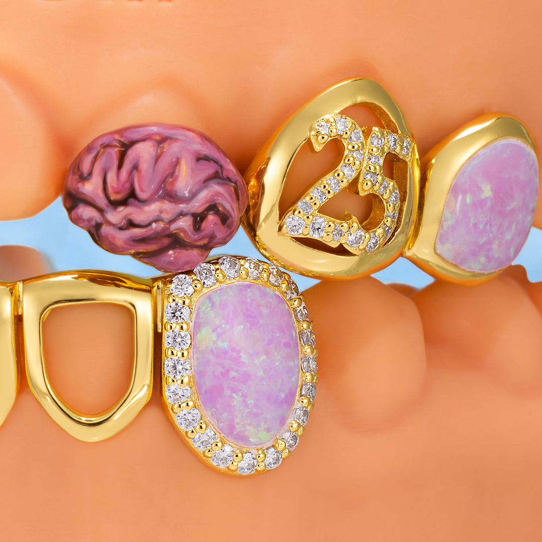 BAP Crown Brain Opal Grillz