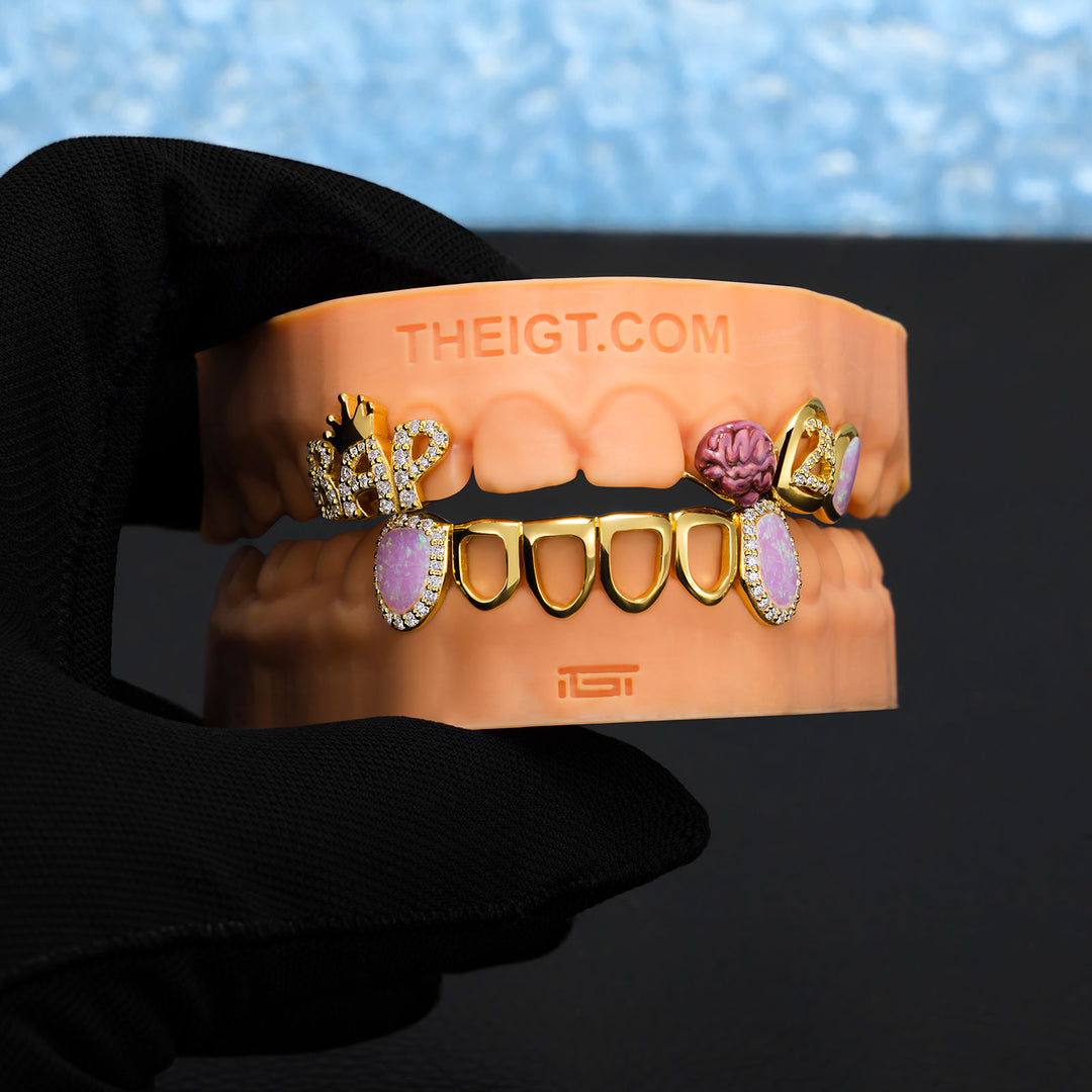 BAP Crown Brain Opal Grillz
