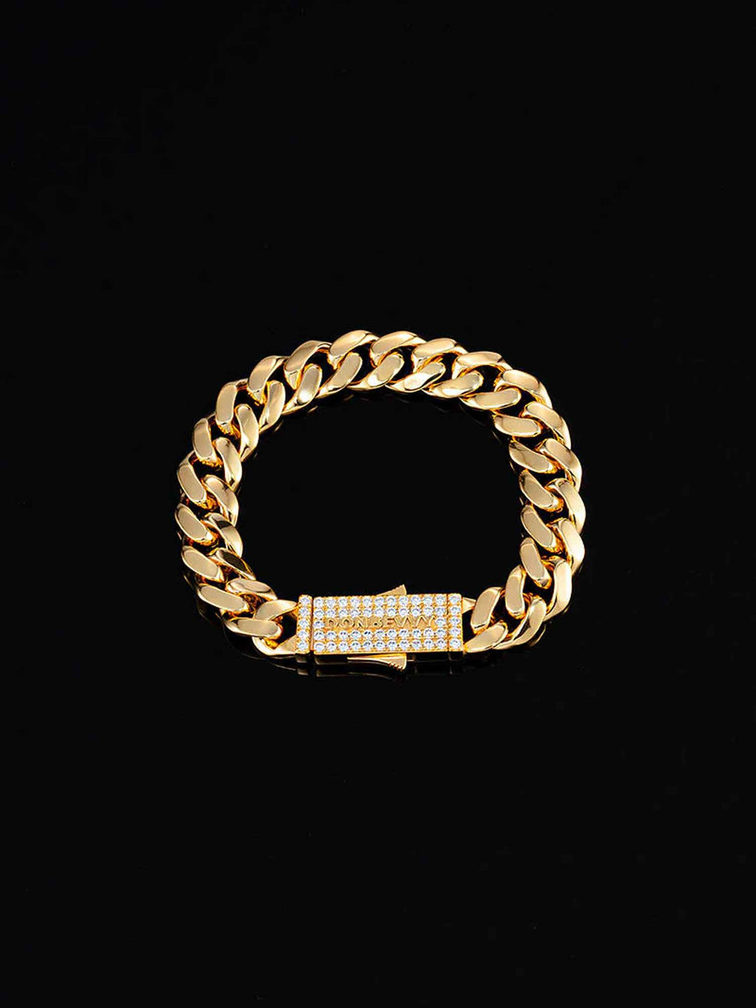 10mm S925 Miami Cuban Bracelet With Moissanite Clasp