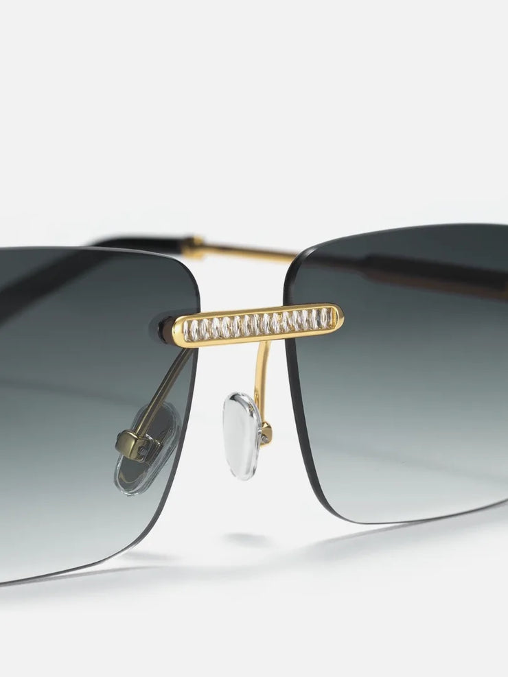 Baguette Moissanite Sunglasses