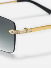 Baguette Moissanite Sunglasses