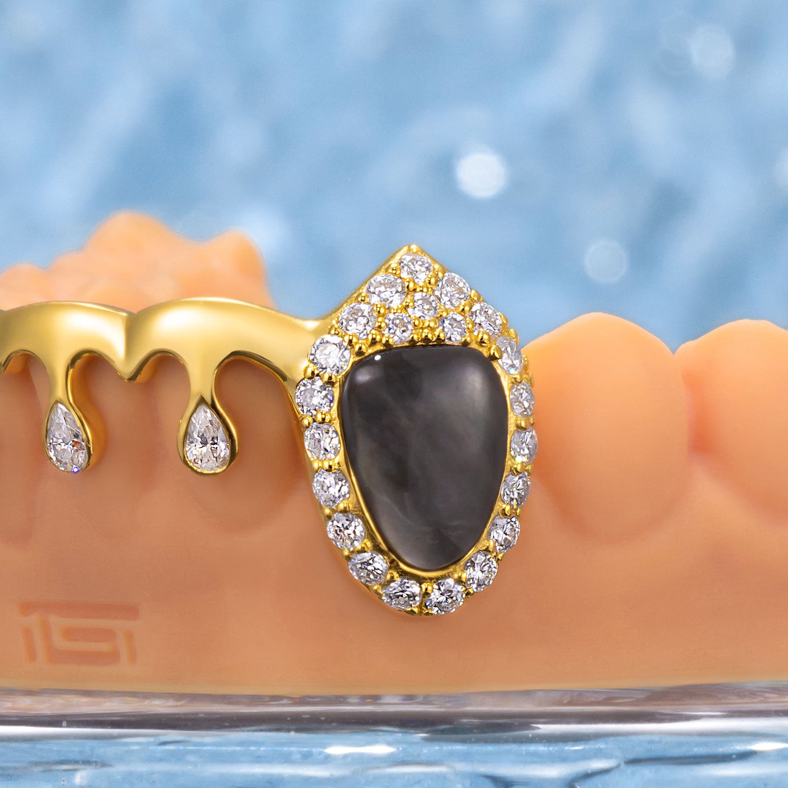 Black Pearl Drip Bar Grillz