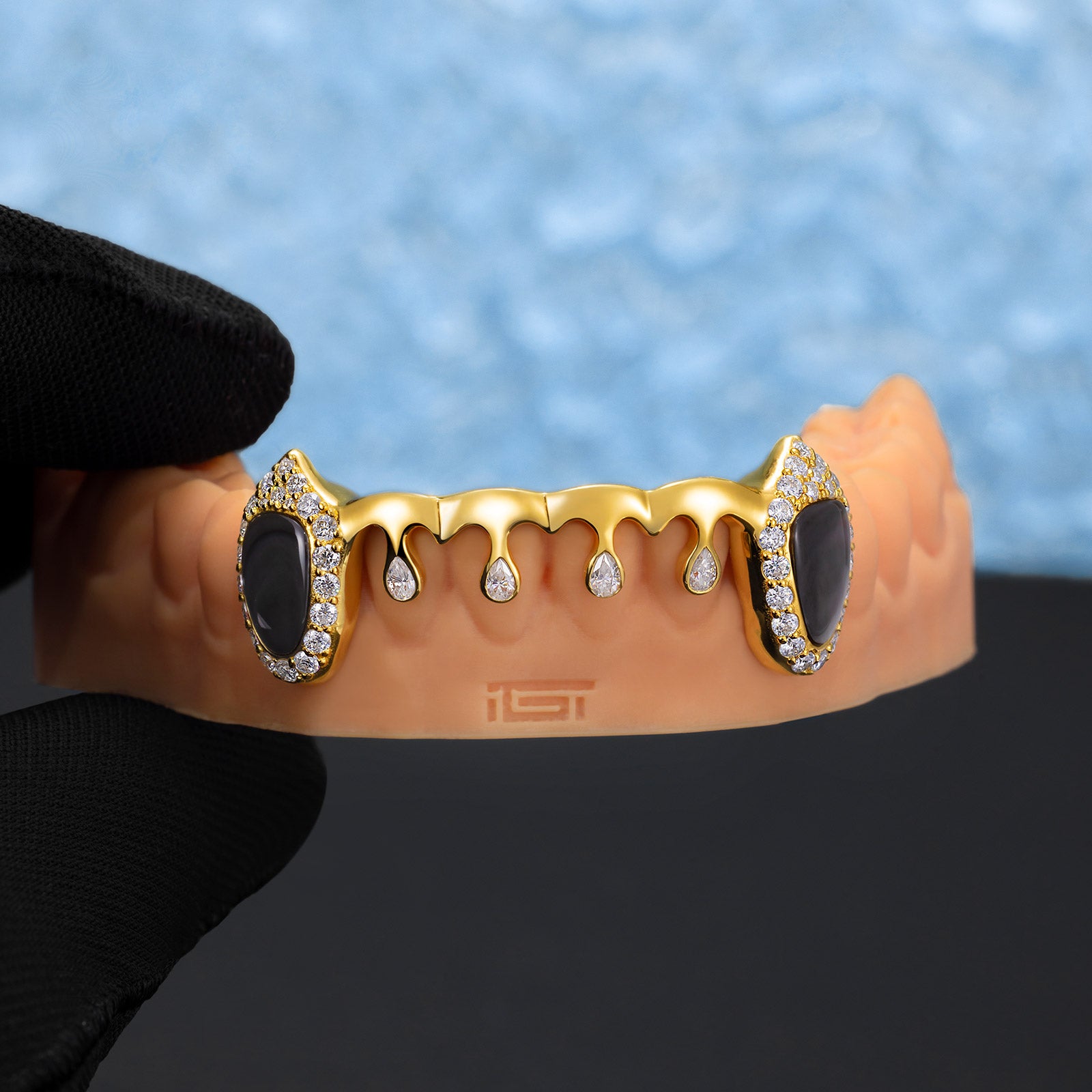 Black Pearl Drip Bar Grillz