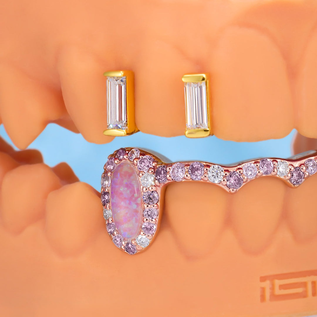 Bow Spacer & Pink Wave Bar Set