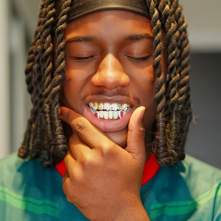 Cameroon Pride & Opal Grillz