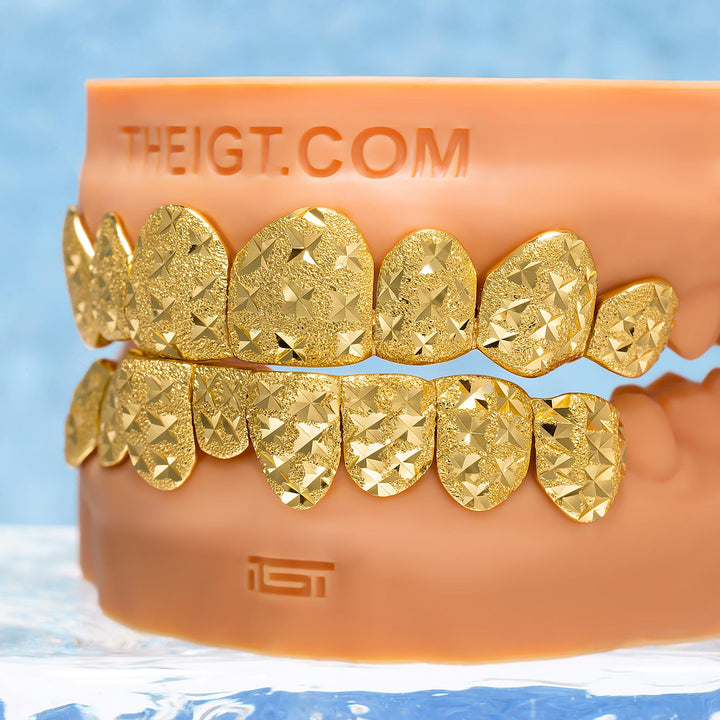Custom Diamond Cut & Diamond Dust Grillz