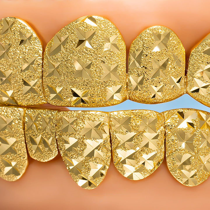 Custom Diamond Cut & Diamond Dust Grillz