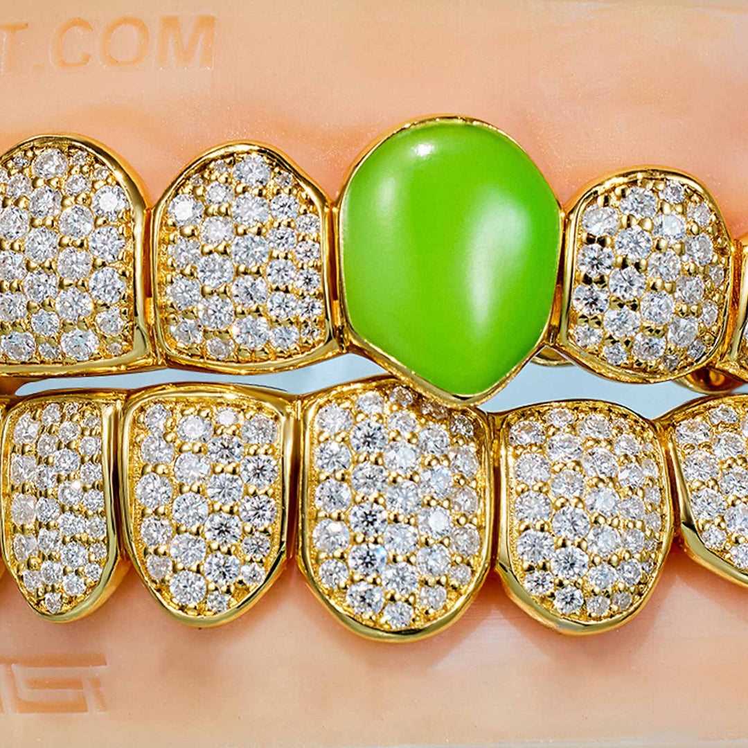 Custom Glow Fangs Grillz