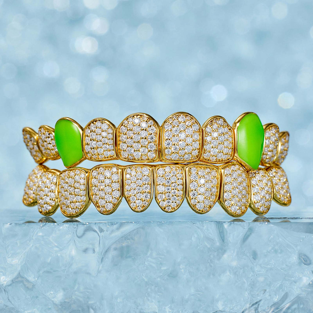 Custom Glow Fangs Grillz