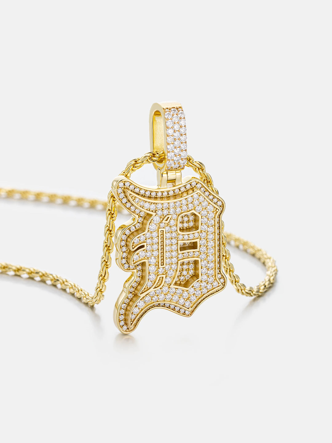 Custom Made D Moissanite Pendant