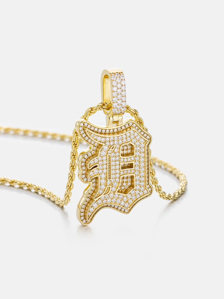 Custom Made D Moissanite Pendant