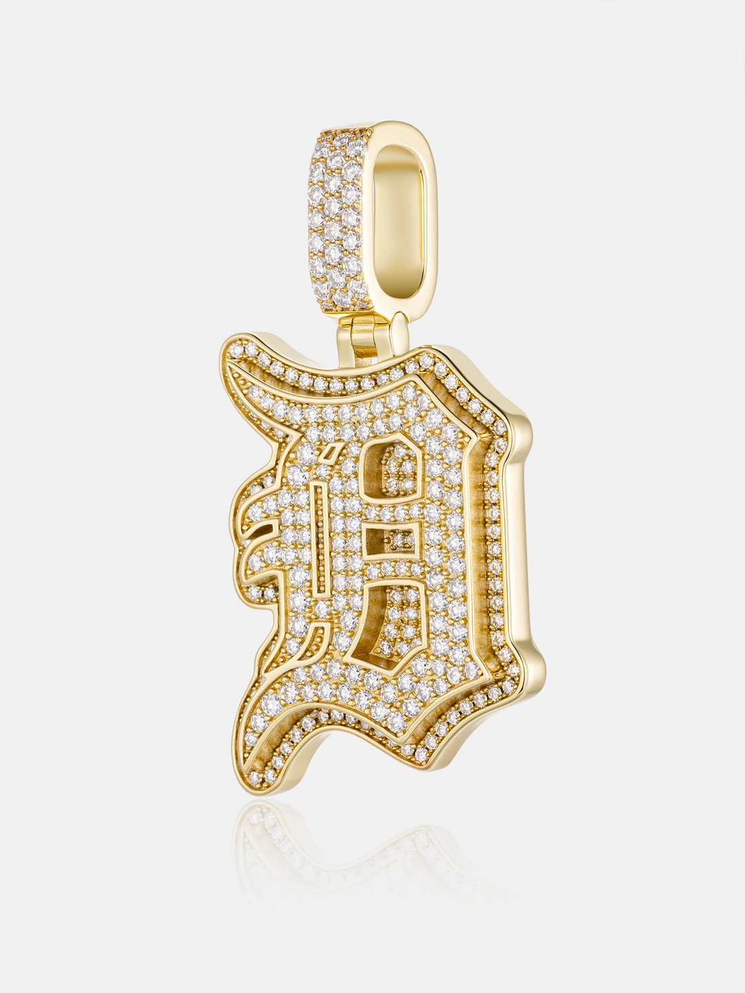 Custom Made D Moissanite Pendant