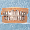 Custom Polished Rose Gold Grillz