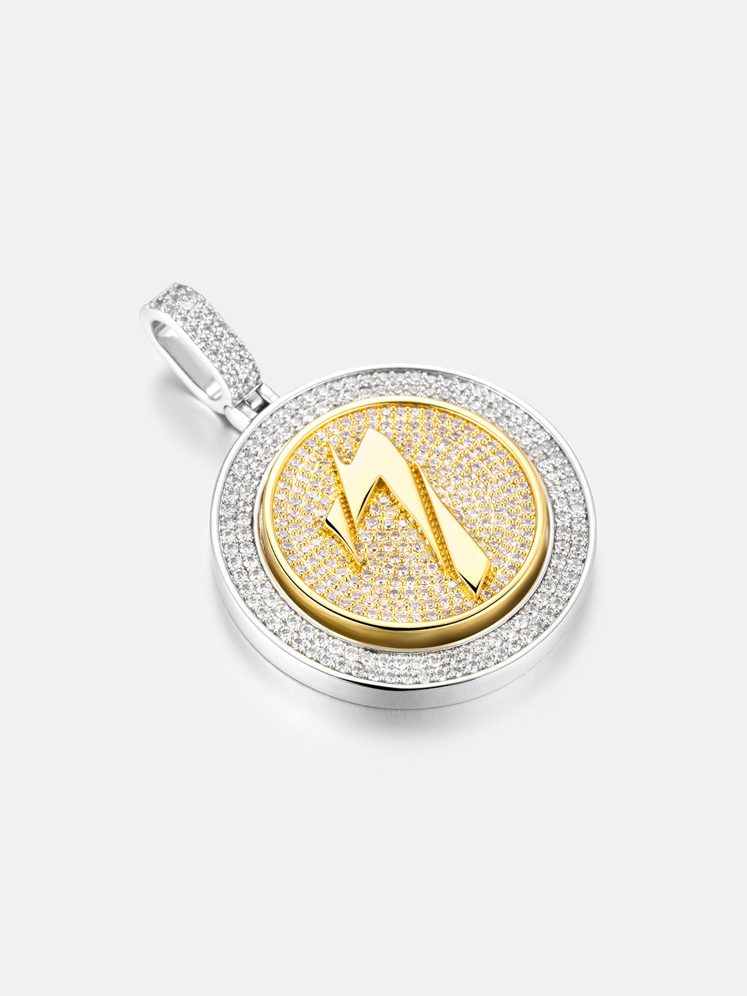 Custom Rotatable Number Medallion Pendant - ICEGIANT