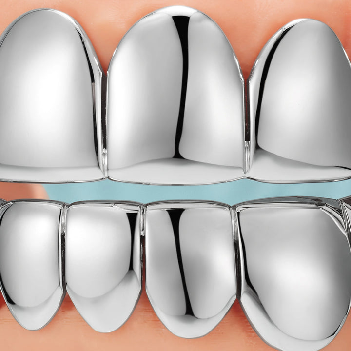 Custom Vampire Polished Gold Grillz