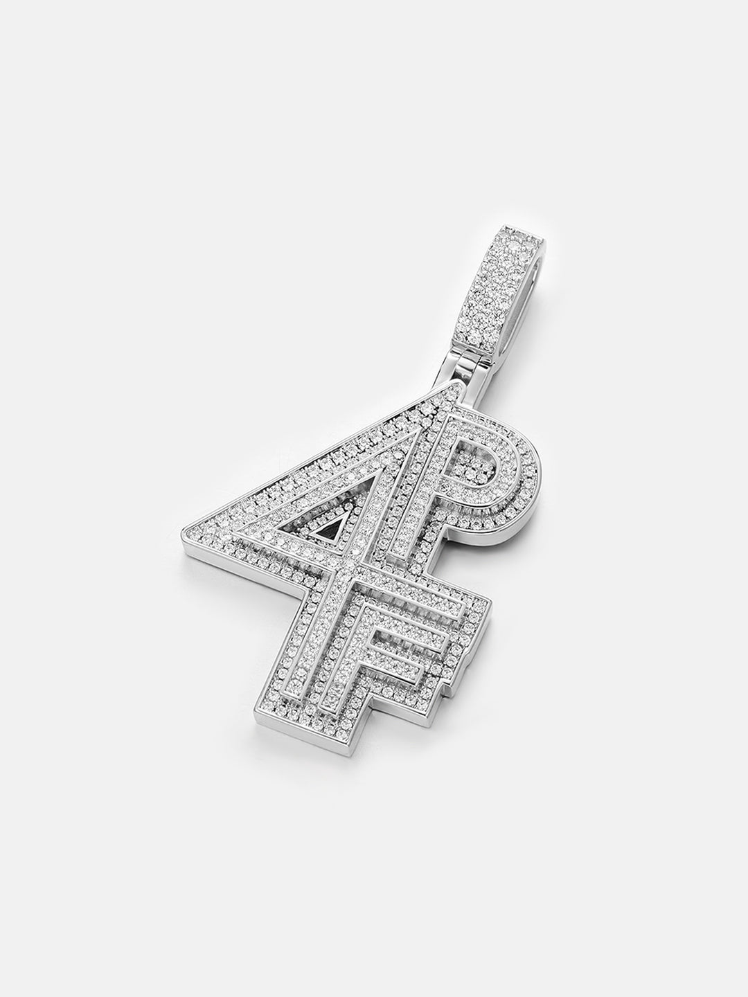 Custom Made 4PF Moissanite Pendant