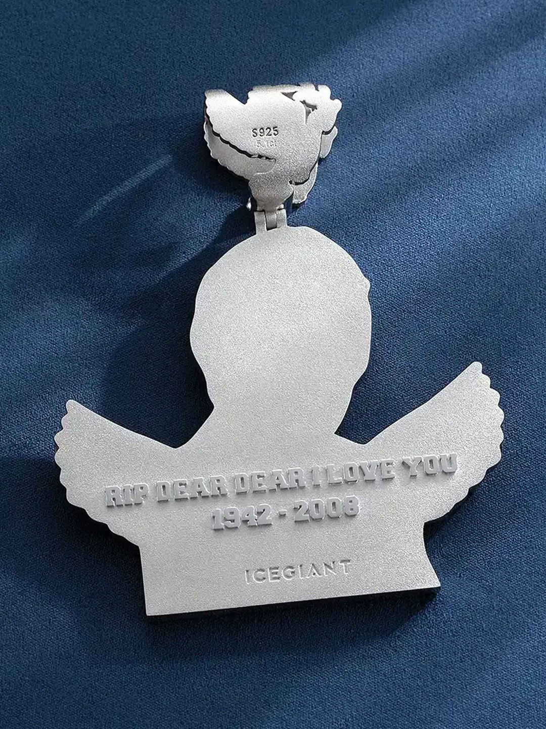 Custom Picture Pendant with Flying Dove