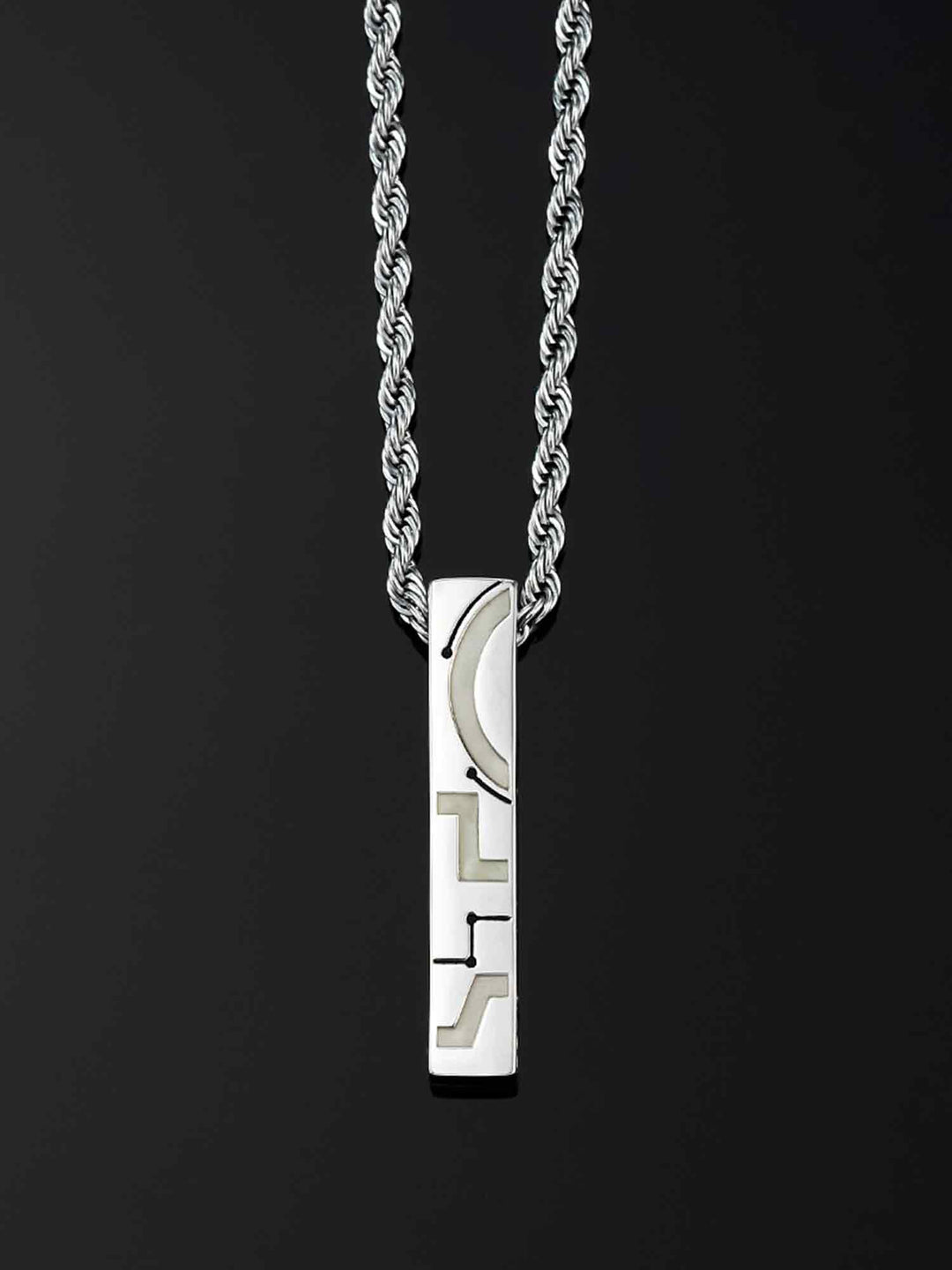 Cyberpunk Fluorescent Key Pendant
