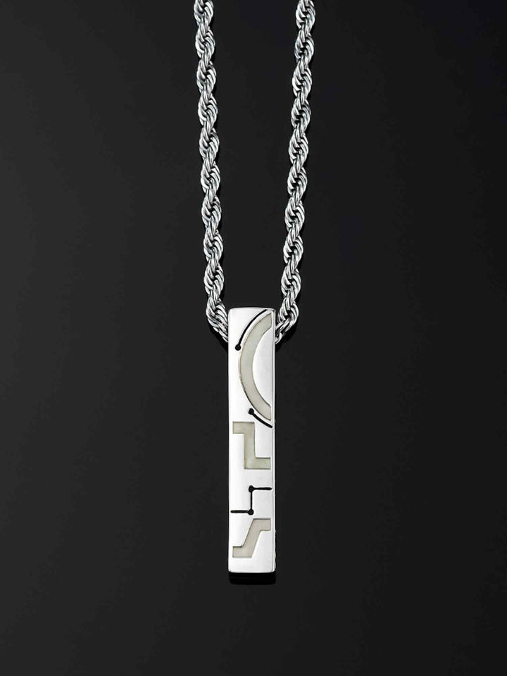Cyberpunk Fluorescent Key Pendant