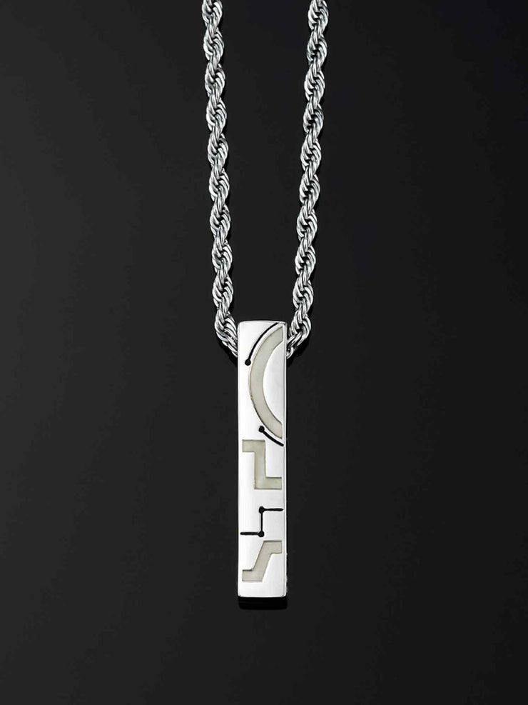 Cyberpunk Fluorescent Key Pendant