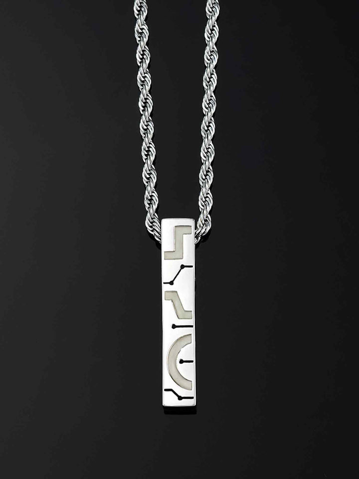 Cyberpunk Fluorescent Key Pendant
