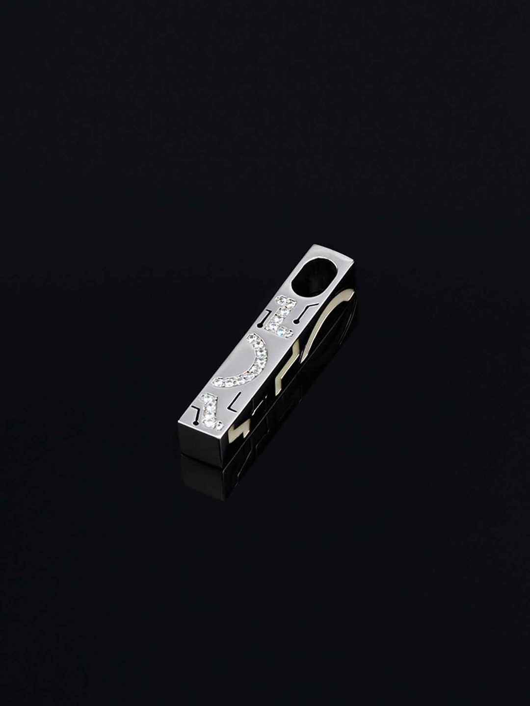 Cyberpunk Fluorescent Key Pendant