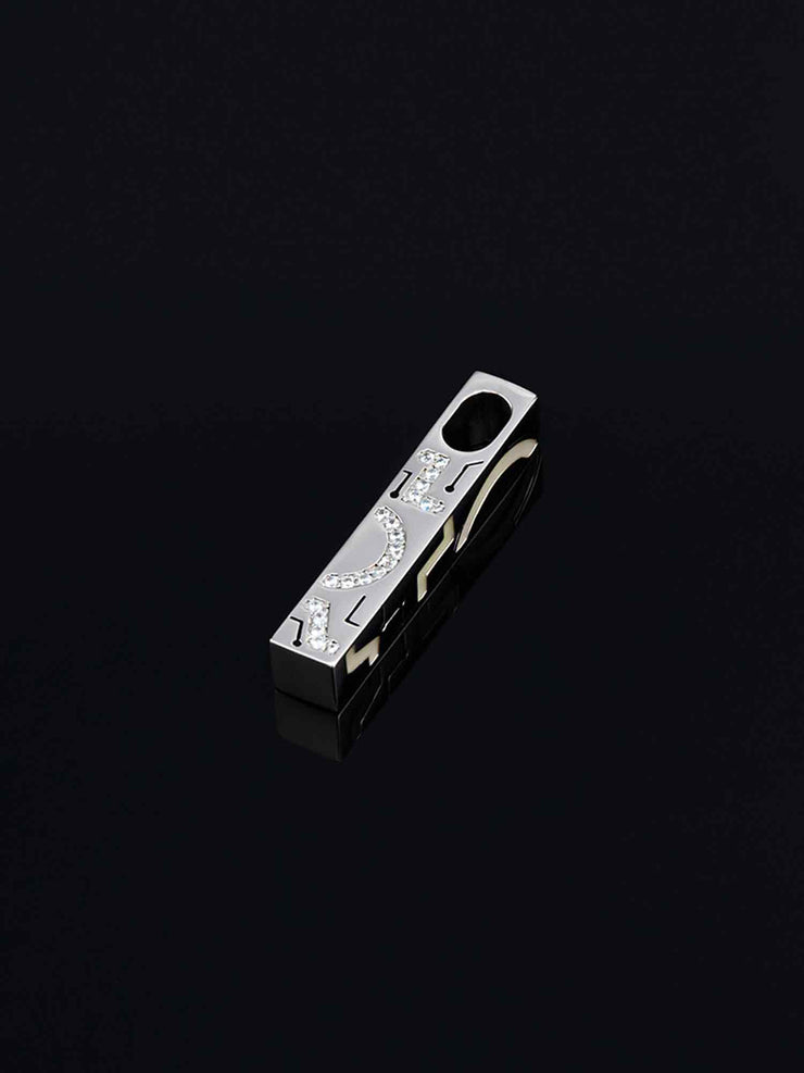 Cyberpunk Fluorescent Key Pendant