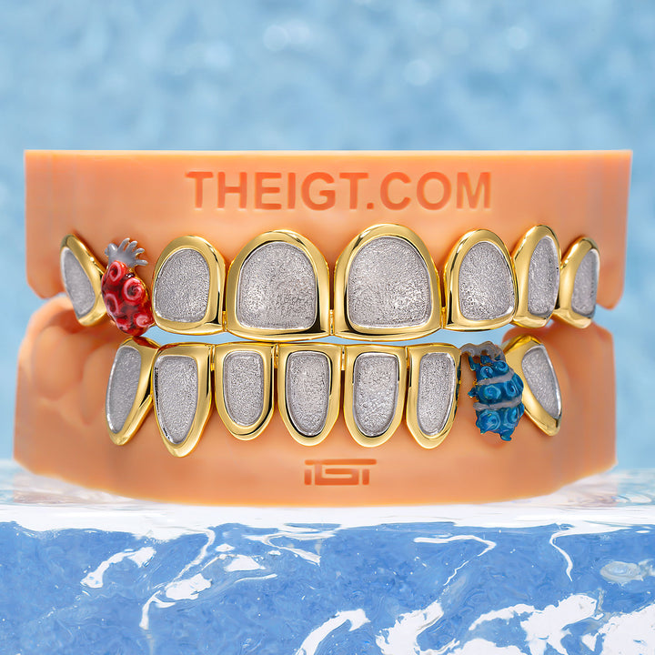 Devil Fruit Enamel Sandblast Dust Grillz
