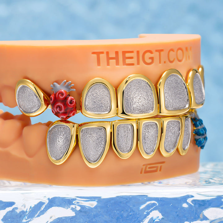 Devil Fruit Enamel Sandblast Dust Grillz