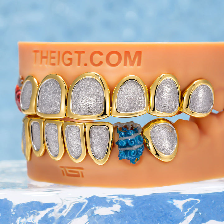 Devil Fruit Enamel Sandblast Dust Grillz