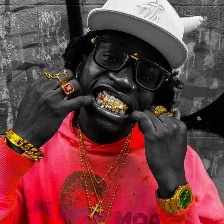 Devil Fruit Enamel Sandblast Dust Grillz