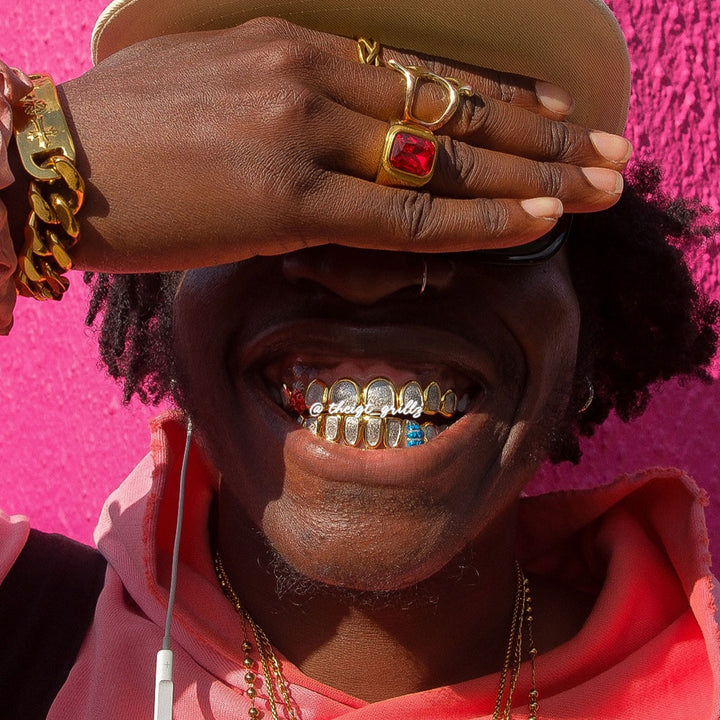 Devil Fruit Enamel Sandblast Dust Grillz