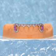 Diamond Bar W Maruqise Cut on Fang