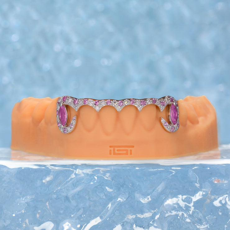 Diamond Bar W Maruqise Cut on Fang