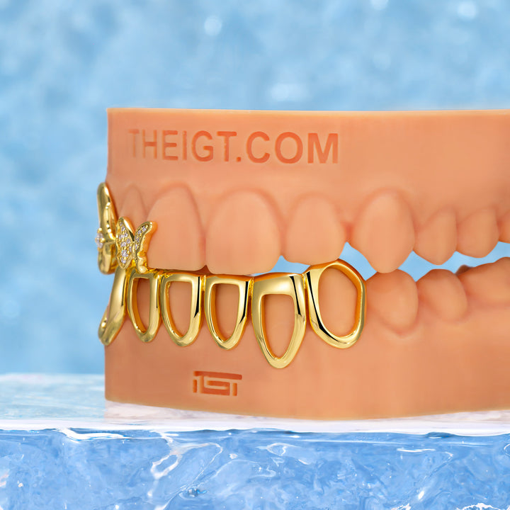 Diamond Butterfly Celestial Grillz