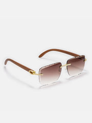 Diamond Cut Moissanite Sunglasses In Yellow Gold